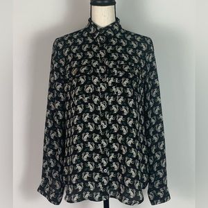 LOFT Shirt with Squirrel print